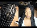 Knotless Box Braids // EVERYTHING YOU NEED TO KNOW // SLOW MOTION