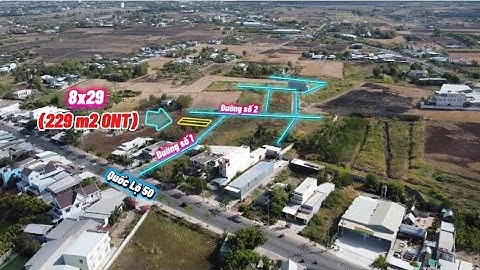 Nền biệt thự 8x29 cách QL50 80m giá cực rẽ 0968.079.561