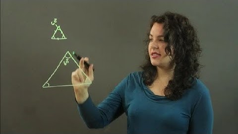 What Is the Relationship Between the Size & Angles of Triangle... : Trigonometry, Statistics & More