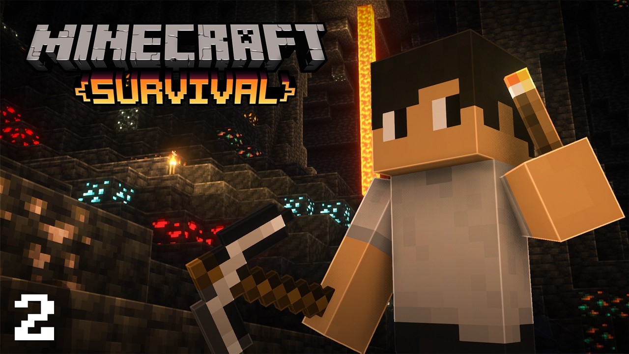 Where the hell are the caves? - Minecraft Survival (2)