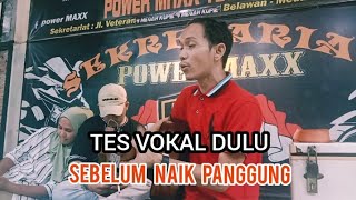 TES VOKAL DULU😁😁