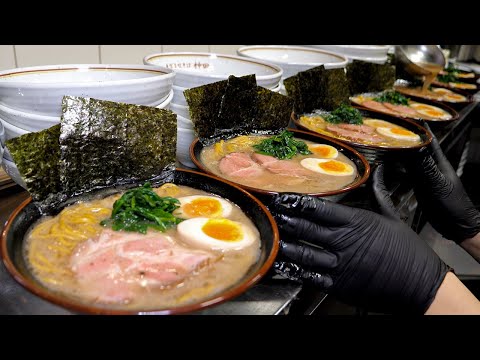 일본 장인에게 전수받아 대박난 군침 도는 일식 면요리 Best 4 라멘 우동 마제소바 Ramen Noodle Masters Japanese Street Food 
