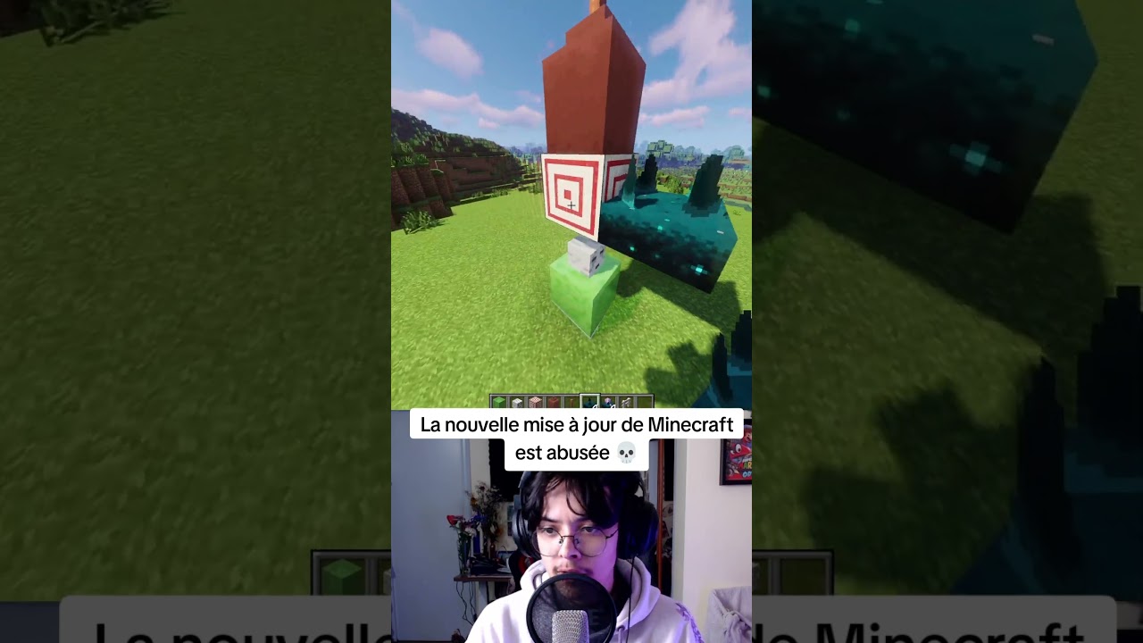 La nouvelle mise à jour de Minecraft est abusé 💀