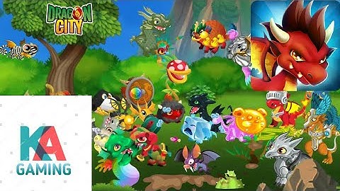 Dragon City - Gameplay Walkthrough - Level 1-6 (iOS, Android)