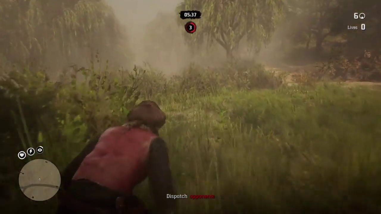 Red Dead Online 6 VS 1 3 kills