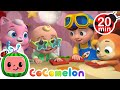 Clean Up Disco Song + More Animal Nursery Rhymes | Cocomelon Animal Time songs for toddlers