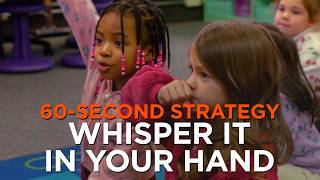 60-Second Strategy: Whisper It In Your Hand Net Worth