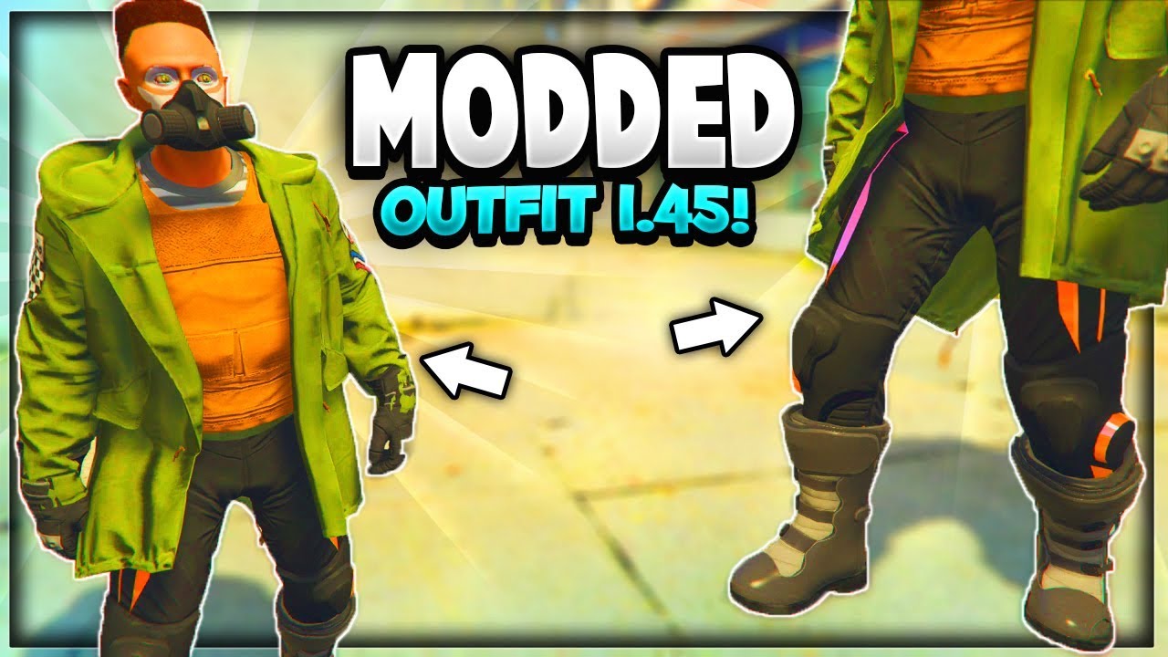 GTA 5 Online MODDED OUTFIT Using Transfer Glitch! "After Patch 1.45