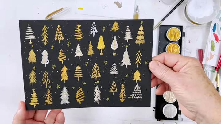 Festive Gold Trees for your home decor - Relax and...