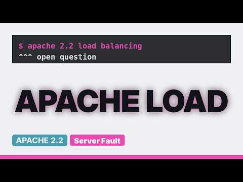 DevOps & SysAdmins: Load balancer apache what's wrong