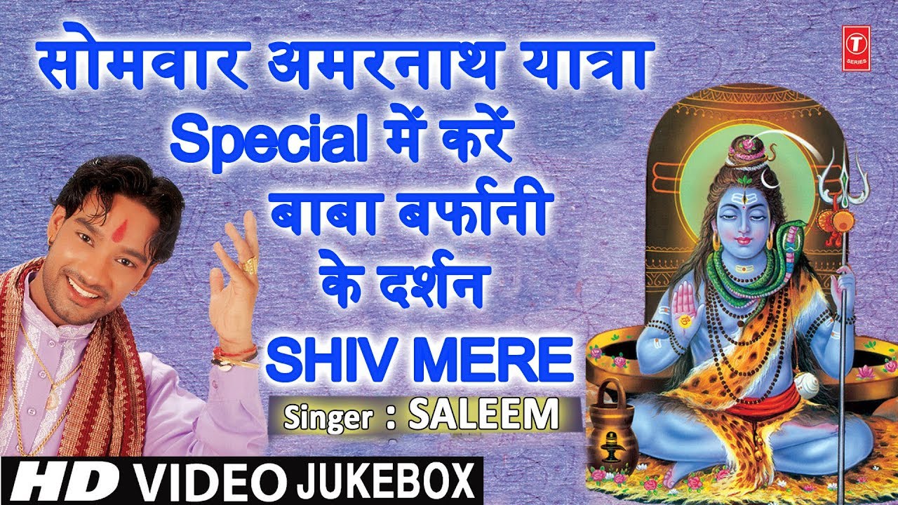   Amarnath Yatra Special 2019 I Shiv Mere SALEEM Punjabi Shiv Bhajans I HD Video Songs