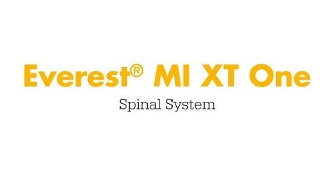 Everest MI XT One Surgical Technique Animation