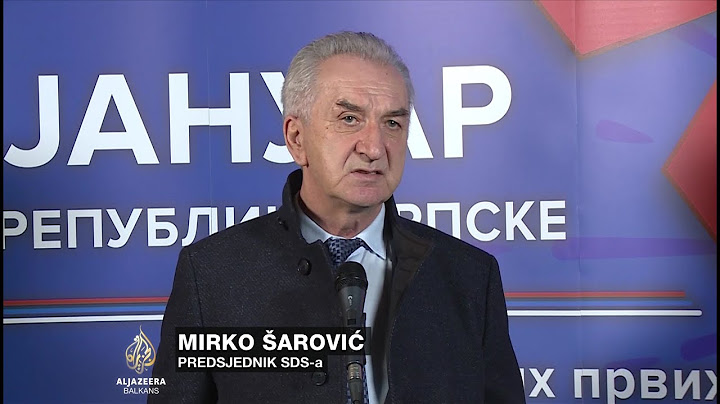 Šarović: To je put koji neće donijeti dobro