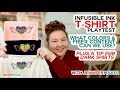 Cricut Infusible Ink T-Shirts: 15 Types & Colors Tested & Washed!!