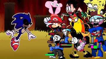 FNF Confronting Yourself But All Pibby Characters Sings It🎤(Every Turn a Different Character Sings)