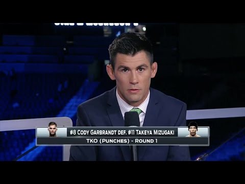 Cruz: I thought Garbrandt was CM Punk, I didn't know who he was - UFC 202