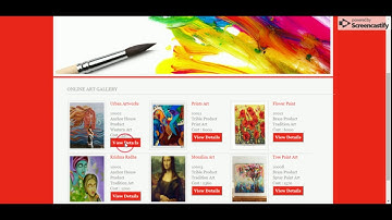 C#, ASP and MySQL Project on Online Art Gallery