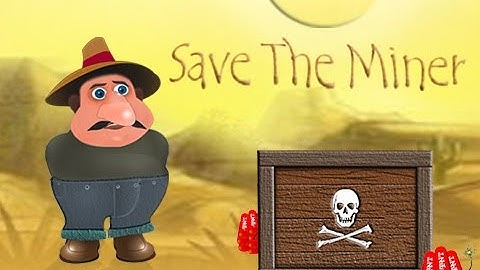 Save The Miner Physics Puzzle Game Made With Construct 2 Engine