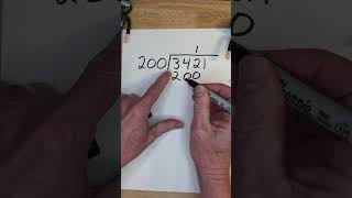 Can You Solve 3421 ÷ 200? 🤔 (Subscriber Challenge)