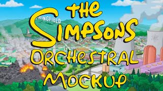 The Simpson theme - orchestral mockup