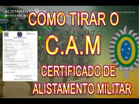 Vídeo: Como Retirar O Registro Militar