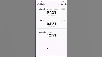 World Clock Pro: Time & Cities: An app that allows you to easily check the time and date of cities