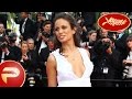 Cannes 2015  lucie lucas super sexy en robe papier monte les marches