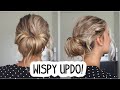 WISPY DATE NIGHT UPDO! SHORT, MEDIUM, AND LONG HAIRSTYLES