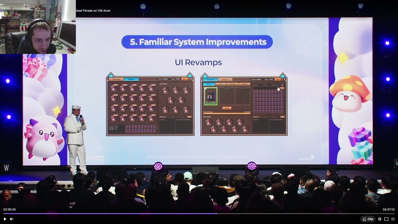 maplestory GMS MAPLECON RECAP!  CLASSIC, NEW FAMS, PITCH PITY, RENT ITEMS, STARFORCE BUFFS, QoL WOW