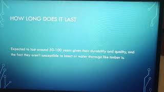 Video presentation for tutorial 1 construction technology 3
