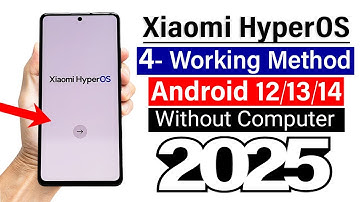 4- Method All Xiaomi FRP Bypass | HyperOS - 100% Working Trick | 2025 - without pc