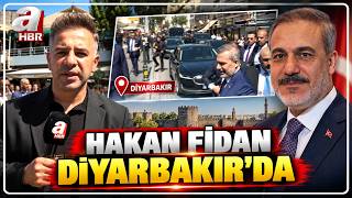 Dışişleri Bakanı Hakan Fidan Diyarbakır'da! | A Haber