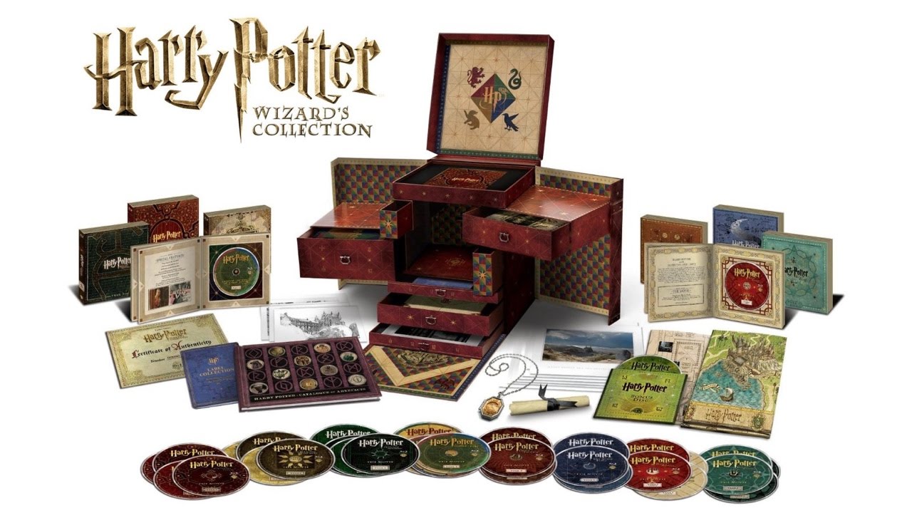 Harry Potter - Le Coffret Ultime 18 Blu-Ray + 13 DVD - Edition Limitée et  Numérotée - Blu-ray - Achat & prix