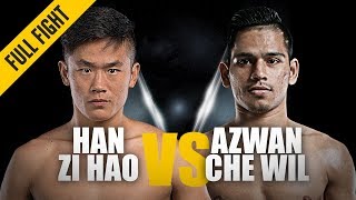 Han Zi Hao vs. Azwan Che Wil | Crushing Combinations | ONE Full Fight | November 2018