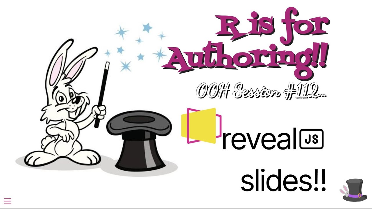 R for Authoring Open Office Hours 