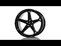 Niche arrow m258 5lug 20x10 5 et40 gloss blk