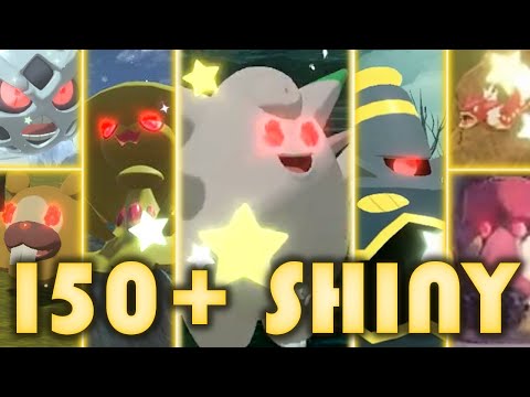 1 man, 150 shiny pokemon reactions: Legends Arceus!