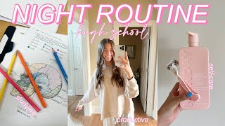 10pm NIGHT ROUTINE | studying, self-care, & productive