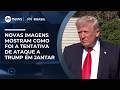 Vídeo revela ação de suspeito armado em hotel nos EUA em ataque a Trump | #SBTBrasil