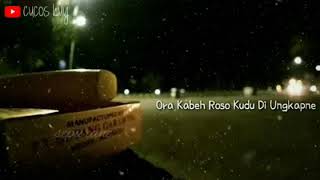 bikin baper watshap story (bahagia karo liane)