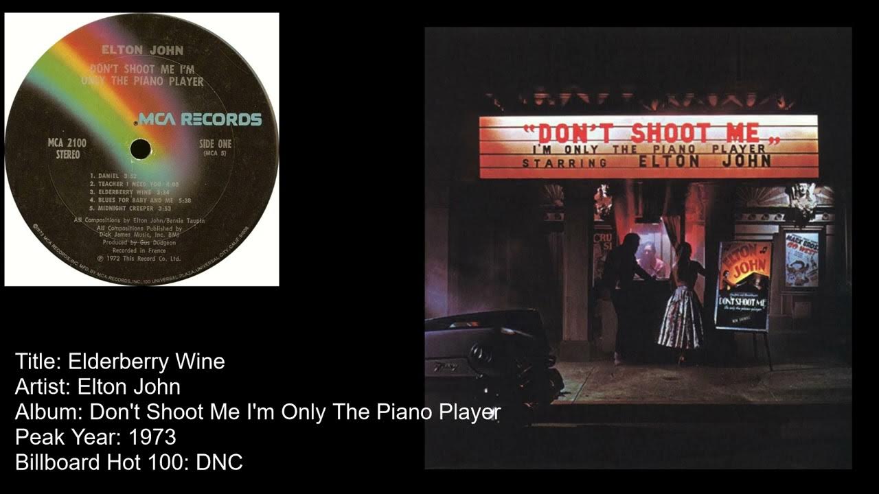 Elton John Elderberry Wine YouTube