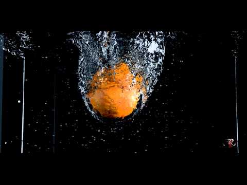 orange splash photography