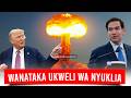 WABUNGE WAMSHINIKIZA TRUMP KUWEKA WAZI KUHUSU SILAHA ZA NYUKLIA ZA ISRAEL MARCO RUBIO AJULISHWA 