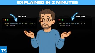 TypeScript Generics Explained in 2 Minutes
