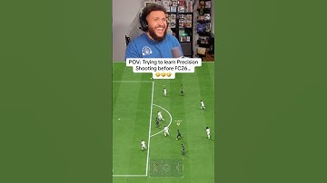 Learning Precision Shooting in EA FC 25 be like…😱😱