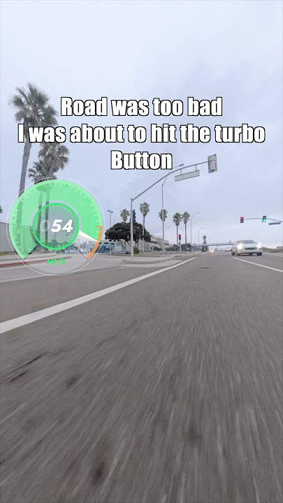 Rough roads and 11 inch scooter tires don’t mix