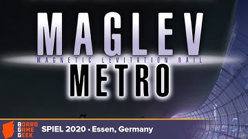 Maglev Metro  — game preview at SPIEL.digital 2020