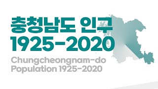 충청남도 인구