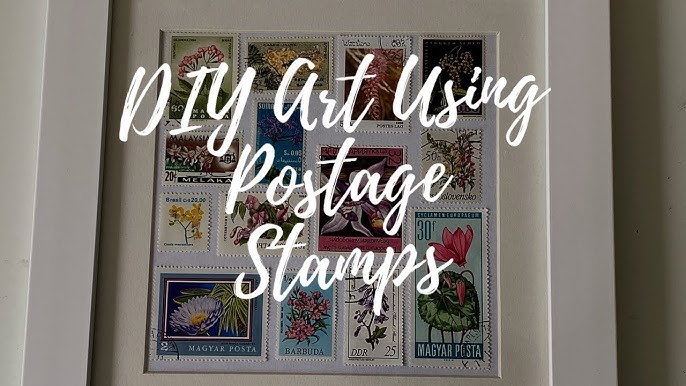Adult Take & Make - Postage Stamp Collage 