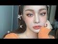 상콤+분위기있는 🧡오렌지브라운 메이크업🧡 orangebrown makeup